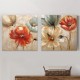 Πίνακες σε καμβά Flowers Megapap 2 τμχ. ψηφιακής εκτύπωσης 103x50x3εκ. Πίνακες σε καμβά Flowers Megapap 2 τμχ. ψηφιακής εκτύπωσης 103x50x3εκ.