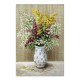 Πίνακας σε καμβά Flowers in Vase Megapap ψηφιακής εκτύπωσης 60x90x3εκ.