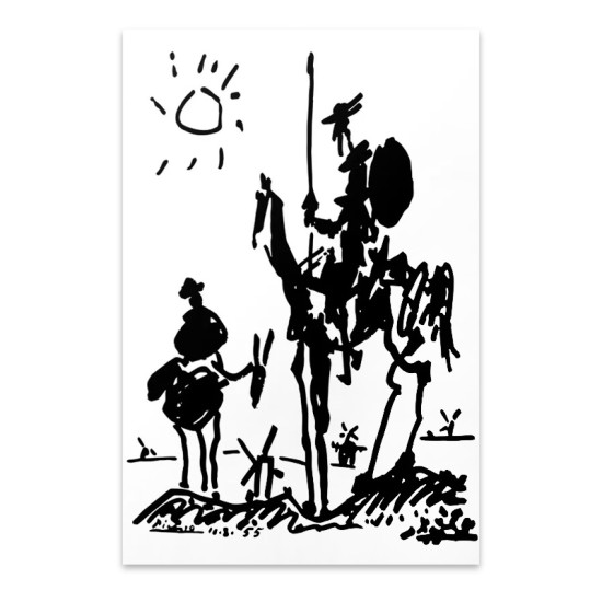 Πίνακας σε καμβά Don Quixote Megapap ψηφιακής εκτύπωσης 50x75x3εκ. Πίνακας σε καμβά Don Quixote Megapap ψηφιακής εκτύπωσης 50x75x3εκ.