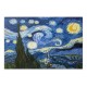Πίνακας σε καμβά Starry Night Megapap ψηφιακής εκτύπωσης 100x70x3εκ.