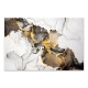 Πίνακας σε καμβά Abstract Golden Dream Megapap ψηφιακής εκτύπωσης 100x70x3εκ.