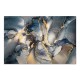 Πίνακας σε καμβά Abstract Dream Megapap ψηφιακής εκτύπωσης 140x70x3εκ.