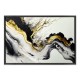 Πίνακας σε καμβά Abstract Golden Wave Megapap ψηφιακής εκτύπωσης με κορνίζα χρώμα μαύρο 140x100x3εκ. Πίνακας σε καμβά Abstract Golden Wave Megapap ψηφιακής εκτύπωσης με κορνίζα χρώμα μαύρο 140x100x3εκ.