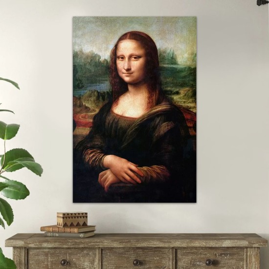 Πίνακας σε καμβά Mona Lisa Megapap ψηφιακής εκτύπωσης 70x100x3εκ. Πίνακας σε καμβά Mona Lisa Megapap ψηφιακής εκτύπωσης 70x100x3εκ.