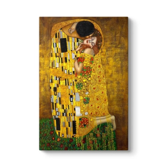 Πίνακας σε καμβά The Kiss Megapap ψηφιακής εκτύπωσης 80x125x3εκ. Πίνακας σε καμβά The Kiss Megapap ψηφιακής εκτύπωσης 80x125x3εκ.