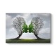 Πίνακας σε καμβά Trees Growing With Love Megapap ψηφιακής εκτύπωσης 100x70x3εκ. Πίνακας σε καμβά Trees Growing With Love Megapap ψηφιακής εκτύπωσης 100x70x3εκ.