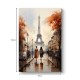 Πίνακας σε καμβά Autumn in Paris Megapap ψηφιακής εκτύπωσης 70x100x3εκ.