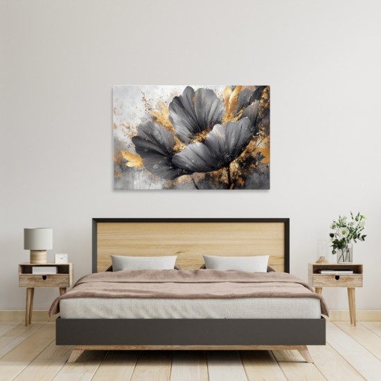 Πίνακας σε καμβά Flowers Whispering in the Night Megapap ψηφιακής εκτύπωσης 140x100x3εκ. Πίνακας σε καμβά Flowers Whispering in the Night Megapap ψηφιακής εκτύπωσης 140x100x3εκ.