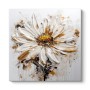 Πίνακας σε καμβά "Daisy" Megapap ψηφιακής εκτύπωσης 80x80x3εκ.
