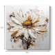 Πίνακας σε καμβά Daisy Megapap ψηφιακής εκτύπωσης 80x80x3εκ.
