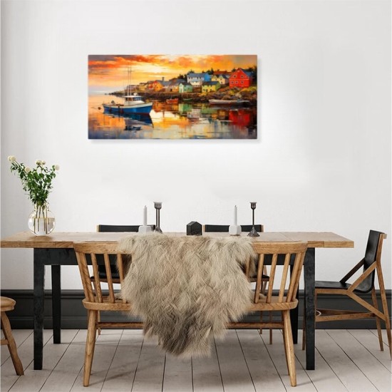 Πίνακας σε καμβά Fishing Boat Megapap ψηφιακής εκτύπωσης 120x60x3εκ. Πίνακας σε καμβά Fishing Boat Megapap ψηφιακής εκτύπωσης 120x60x3εκ.