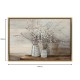 Πίνακας σε καμβά Willow Flowers Megapap ψηφιακής εκτύπωσης με κορνίζα χρώμα χρυσό 140x100x3εκ.