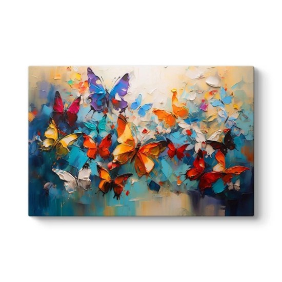 Πίνακας σε καμβά Festival of Butterflies Megapap ψηφιακής εκτύπωσης 100x70x3εκ. Πίνακας σε καμβά Festival of Butterflies Megapap ψηφιακής εκτύπωσης 100x70x3εκ.
