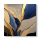 Πίνακας σε καμβά Dance of Gold and Blue Megapap ψηφιακής εκτύπωσης 100x100x3εκ. Πίνακας σε καμβά Dance of Gold and Blue Megapap ψηφιακής εκτύπωσης 100x100x3εκ.