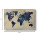 Πίνακας σε καμβά World Map Megapap ψηφιακής εκτύπωσης 125x80x3εκ. Πίνακας σε καμβά World Map Megapap ψηφιακής εκτύπωσης 125x80x3εκ.