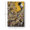 Πίνακας σε καμβά "Elegant Woman" Megapap ψηφιακής εκτύπωσης 50x75x3εκ.