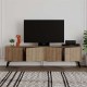 Έπιπλο τηλεόρασης Dune Megapap χρώμα ανοιχτό καρυδί 180x29,6x50εκ. Έπιπλο τηλεόρασης Dune Megapap χρώμα ανοιχτό καρυδί 180x29,6x50εκ.