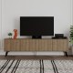 Έπιπλο τηλεόρασης Dune Megapap χρώμα ανοιχτό καρυδί 180x29,6x50εκ. Έπιπλο τηλεόρασης Dune Megapap χρώμα ανοιχτό καρυδί 180x29,6x50εκ.