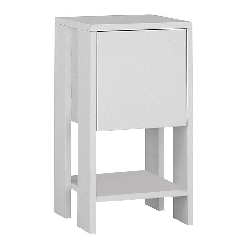 Κομοδίνο Ema Megapap χρώμα λευκό 30x30x55εκ.