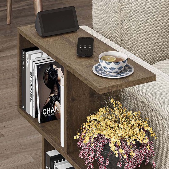 Βοηθητικό τραπεζάκι Homemania Megapap χρώμα ανοιχτό καρυδί 60x20x60εκ. Βοηθητικό τραπεζάκι Homemania Megapap χρώμα ανοιχτό καρυδί 60x20x60εκ.