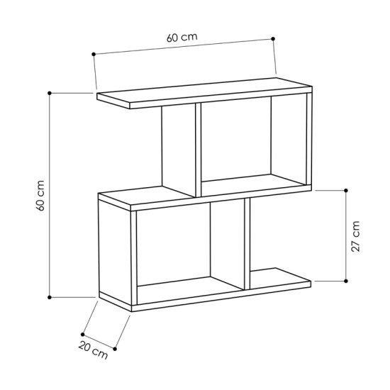 Βοηθητικό τραπεζάκι Homemania Megapap χρώμα μαύρο 60x20x60εκ. Βοηθητικό τραπεζάκι Homemania Megapap χρώμα μαύρο 60x20x60εκ.