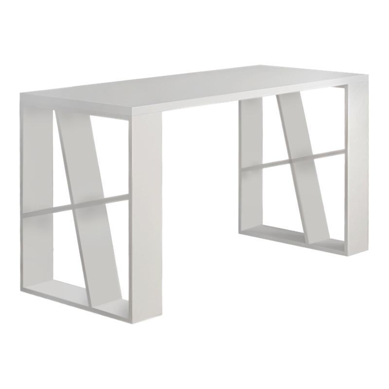 Γραφείο εργασίας Honey Megapap χρώμα λευκό 137x60x75εκ