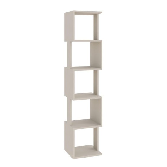 Βιβλιοθήκη Piri Megapap χρώμα sandstone 35x30x161εκ. Βιβλιοθήκη Piri Megapap χρώμα sandstone 35x30x161εκ.