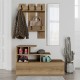 Έπιπλο εισόδου Vesty Megapap χρώμα ανοιχτό καρυδί 100x30x61εκ. Έπιπλο εισόδου Vesty Megapap χρώμα ανοιχτό καρυδί 100x30x61εκ.
