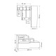 Έπιπλο εισόδου Vesty Megapap χρώμα γκρι ρετρό 100x30x61εκ. Έπιπλο εισόδου Vesty Megapap χρώμα γκρι ρετρό 100x30x61εκ.