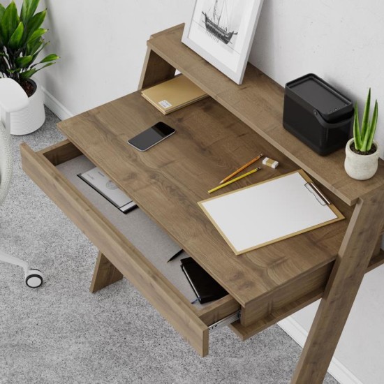 Γραφείο εργασίας Cowork Megapap χρώμα ανοιχτό καρυδί 94x50x91εκ. Γραφείο εργασίας Cowork Megapap χρώμα ανοιχτό καρυδί 94x50x91εκ.