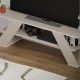 Έπιπλο τηλεόρασης Farfalla Megapap χρώμα sandstone 120x33,5x40εκ. Έπιπλο τηλεόρασης Farfalla Megapap χρώμα sandstone 120x33,5x40εκ.