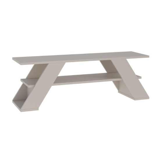 Έπιπλο τηλεόρασης Farfalla Megapap χρώμα sandstone 120x33,5x40εκ. Έπιπλο τηλεόρασης Farfalla Megapap χρώμα sandstone 120x33,5x40εκ.
