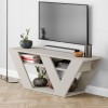Έπιπλο τηλεόρασης Pipralla Megapap χρώμα sandstone 110x30x40εκ.