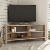 Έπιπλο τηλεόρασης γωνιακό Thales Megapap χρώμα sapphire oak 110x36x45εκ.
