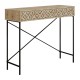 Κονσόλα Heaton Megapap μεταλλική - μελαμίνης χρώμα sapphire oak 110x35,6x90εκ. Κονσόλα Heaton Megapap μεταλλική - μελαμίνης χρώμα sapphire oak 110x35,6x90εκ.