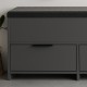 Παπουτσοθήκη Cove Megapap χρώμα ανθρακί 106x34x51,5εκ. Παπουτσοθήκη Cove Megapap χρώμα ανθρακί 106x34x51,5εκ.