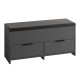 Παπουτσοθήκη Cove Megapap χρώμα ανθρακί 106x34x51,5εκ. Παπουτσοθήκη Cove Megapap χρώμα ανθρακί 106x34x51,5εκ.
