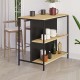 Τραπέζι μπαρ Detroit Megapap χρώμα sapphire oak - silky black 100x60x95εκ. Τραπέζι μπαρ Detroit Megapap χρώμα sapphire oak - silky black 100x60x95εκ.
