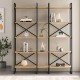 Βιβλιοθήκη Dusan Megapap χρώμα sepet oak 143,5x30x175εκ. Βιβλιοθήκη Dusan Megapap χρώμα sepet oak 143,5x30x175εκ.