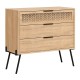 Συρταριέρα Naive Megapap χρώμα sapphire oak 93,1x40x83,1εκ. Συρταριέρα Naive Megapap χρώμα sapphire oak 93,1x40x83,1εκ.