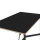 Τραπέζι Adoro Megapap χρώμα μαύρο 140x80x75εκ. Τραπέζι Adoro Megapap χρώμα μαύρο 140x80x75εκ.