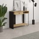 Κονσόλα Sirius Megapap χρώμα sapphire oak - silky black 100x35x79εκ. Κονσόλα Sirius Megapap χρώμα sapphire oak - silky black 100x35x79εκ.