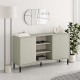 Μπουφές Frem Megapap χρώμα ash green 150x40x81εκ. Μπουφές Frem Megapap χρώμα ash green 150x40x81εκ.
