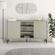Μπουφές Frem Megapap χρώμα ash green 150x40x81εκ. Μπουφές Frem Megapap χρώμα ash green 150x40x81εκ.