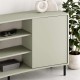 Μπουφές Frem Megapap χρώμα ash green 150x40x81εκ. Μπουφές Frem Megapap χρώμα ash green 150x40x81εκ.