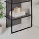Βιβλιοθήκη Archy Megapap χρώμα γκρι ρετρό 53x31,7x180εκ. Βιβλιοθήκη Archy Megapap χρώμα γκρι ρετρό 53x31,7x180εκ.
