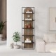 Βιβλιοθήκη Archy Megapap χρώμα ανοιχτό καρυδί 53x31,7x180εκ. Βιβλιοθήκη Archy Megapap χρώμα ανοιχτό καρυδί 53x31,7x180εκ.