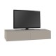 Έπιπλο τηλεόρασης επιτοίχιο Francy Megapap χρώμα sandstone 135x31,7x25εκ.
