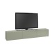 Έπιπλο τηλεόρασης επιτοίχιο Francy Megapap χρώμα ash green 180x30x30εκ. Έπιπλο τηλεόρασης επιτοίχιο Francy Megapap χρώμα ash green 180x30x30εκ.