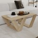 Τραπεζάκι σαλονιού Pipra Megapap χρώμα sapphire oak 110x60x40εκ. Τραπεζάκι σαλονιού Pipra Megapap χρώμα sapphire oak 110x60x40εκ.
